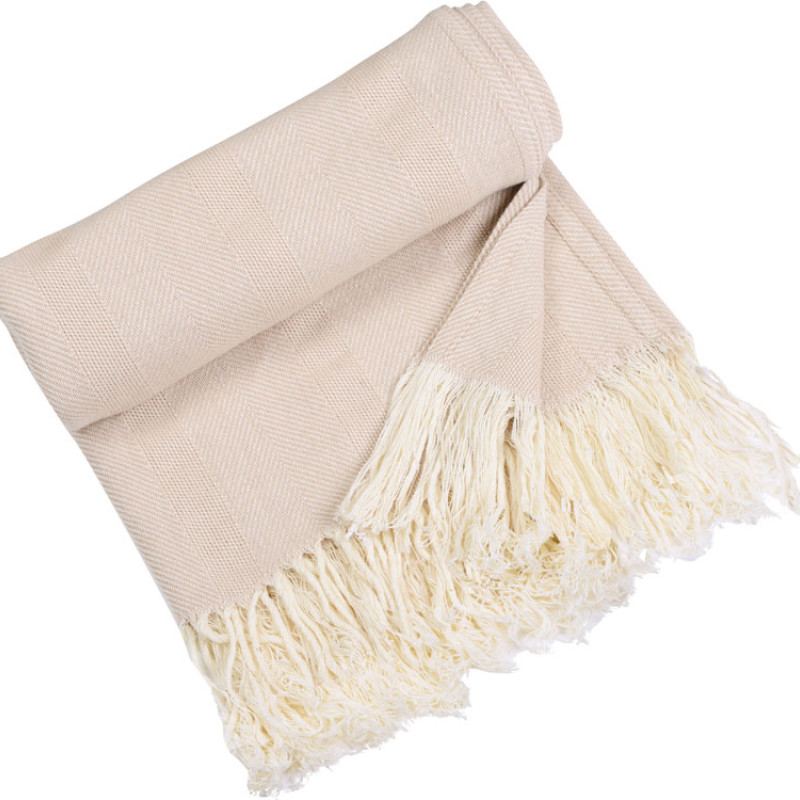 Плед Hild, бежевый