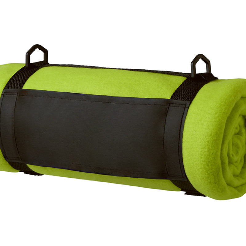 Плед «Нежность» с плечевым ремнем, зеленое яблоко