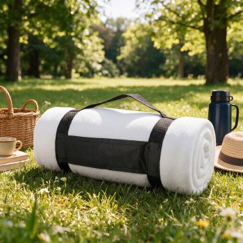 Плед «Нежность», белый