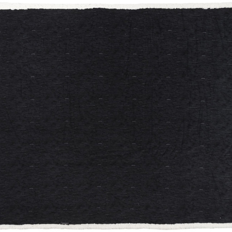 Плед из шерпы Sam, черный