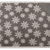 Плед Snowflake новогодний