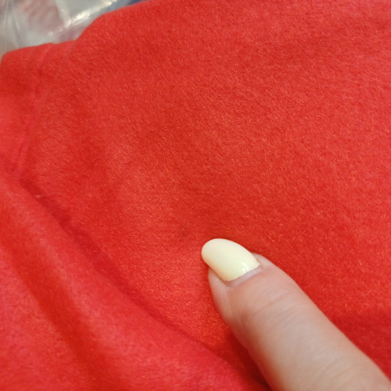 Плед флисовый Polar, красный