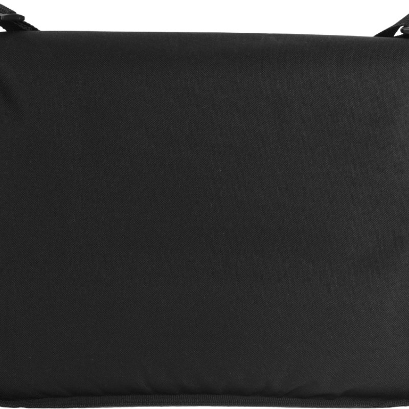 Плед в полоску в сумке Junket, зеленый