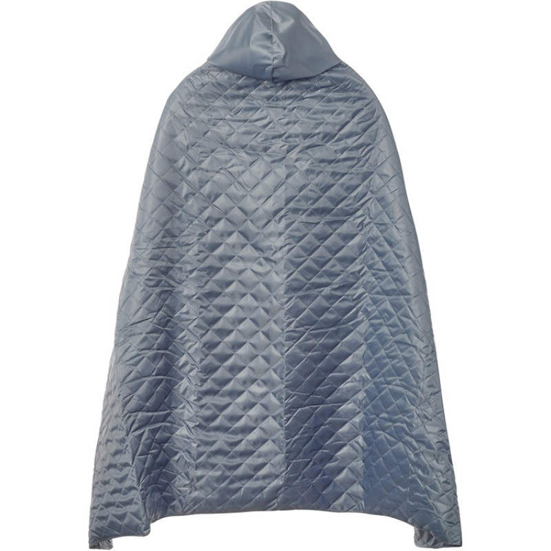 Пончо Cappy с капюшоном на липучке в мешке, серый