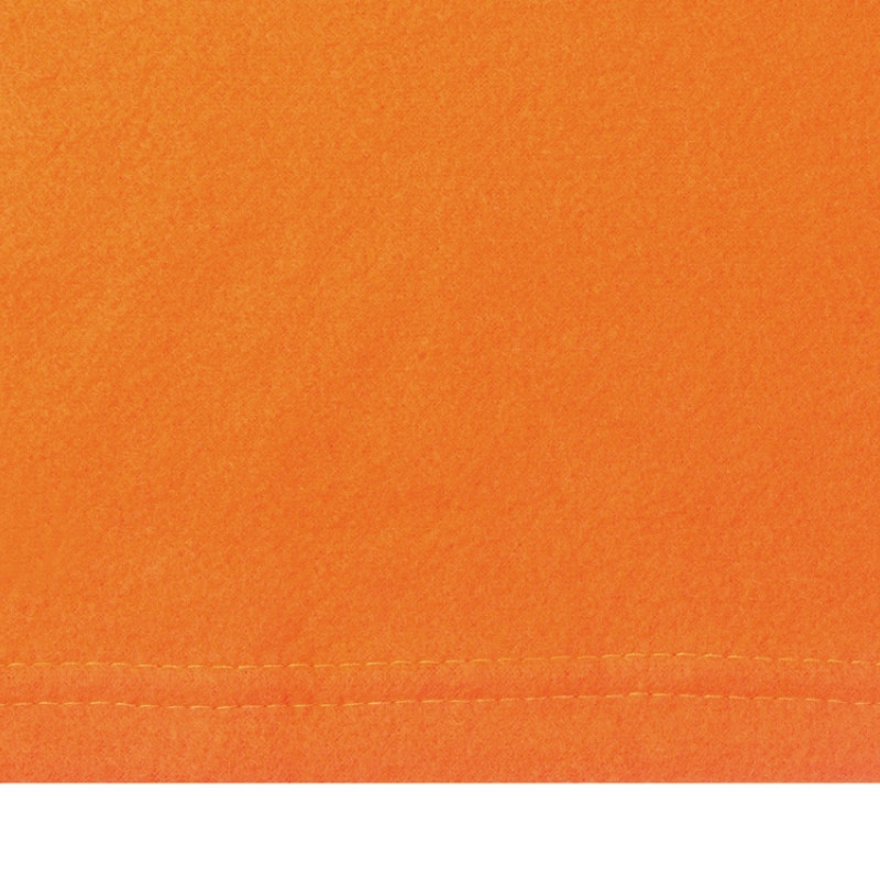 Плед для путешествий Flight в чехле с ручкой и карманом, оранжевый