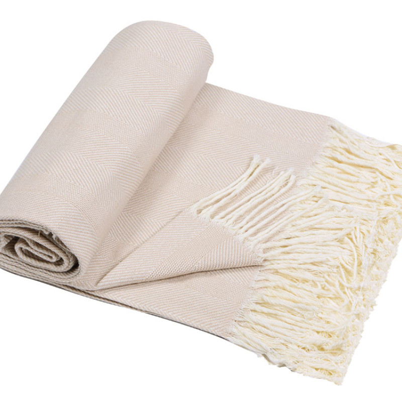 Плед Hild, бежевый