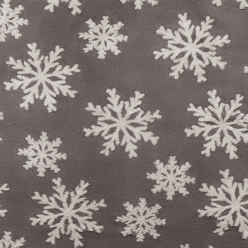 Плед Snowflake новогодний