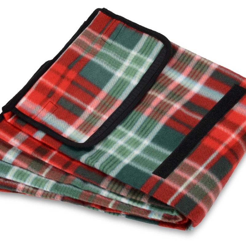 Плед «Шотландия», красный