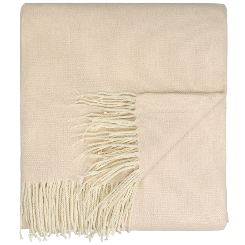 Акриловый плед Dapple 160x210 см, бежевый