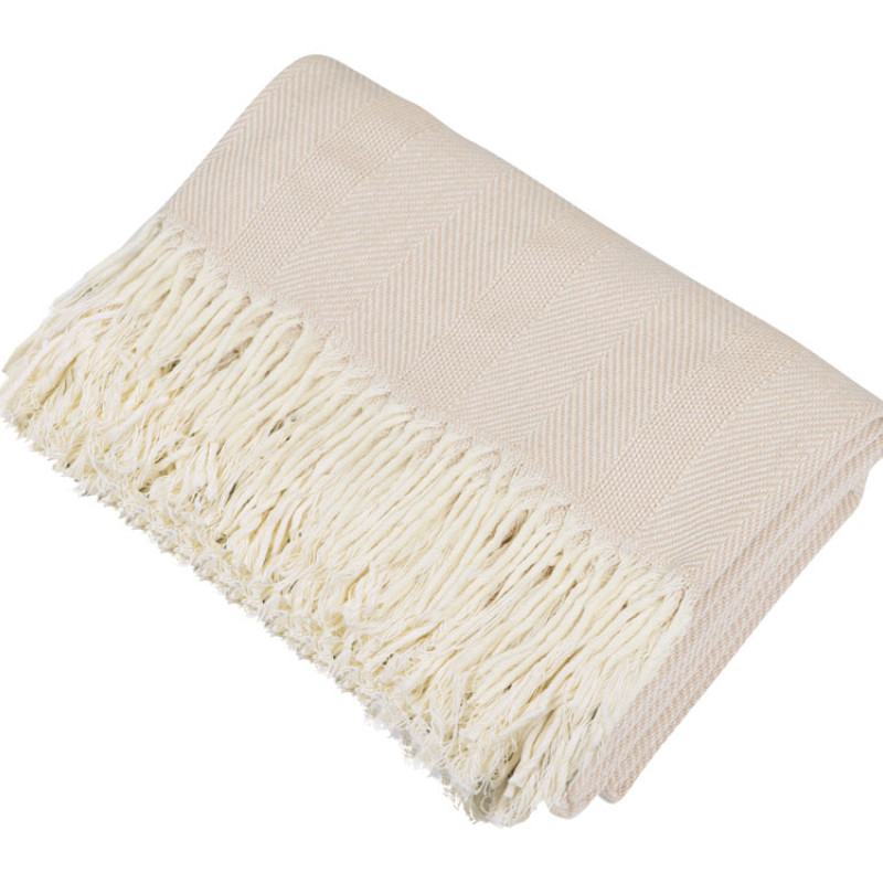 Плед Hild, бежевый