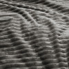 Плед Wave флисовый, серый