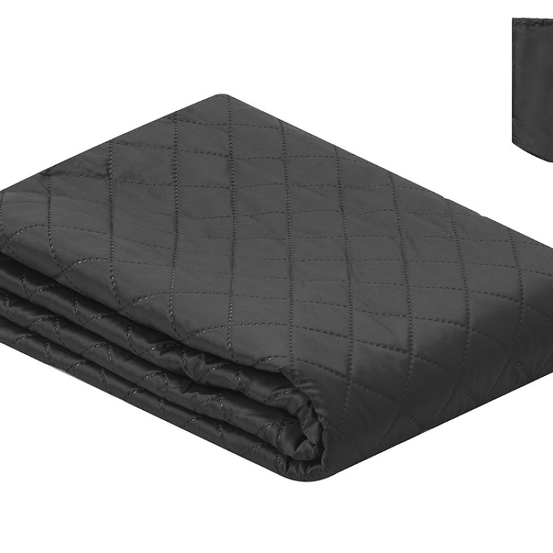 Пончо Cappy с капюшоном на липучке в мешке, черный