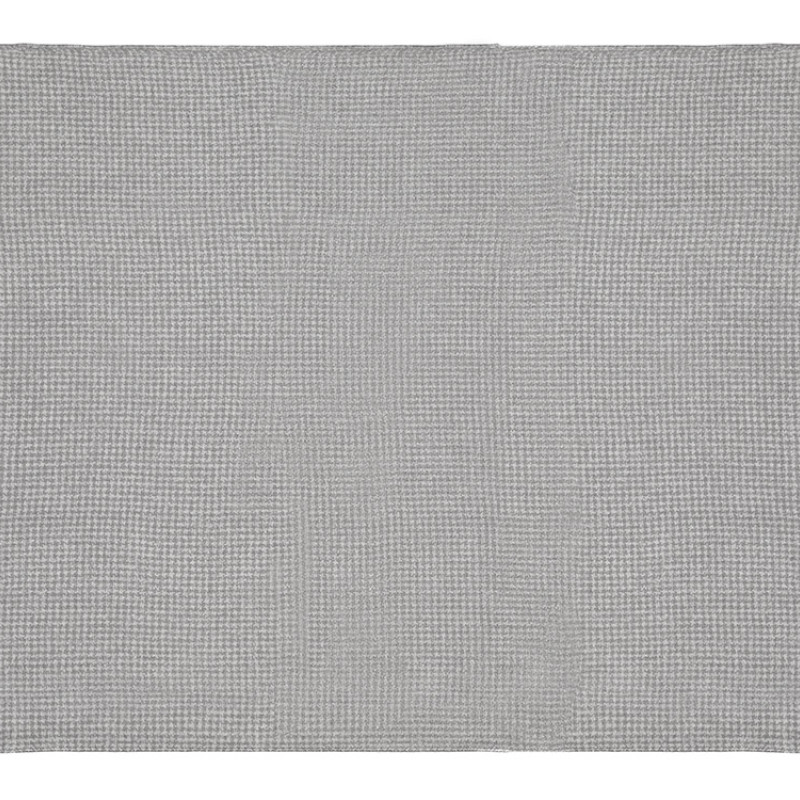 Акриловый плед Harp 130x180 см, белый/холодный серый