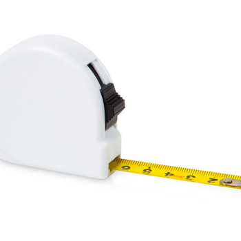 Рулетка "Stash" 3м, белый