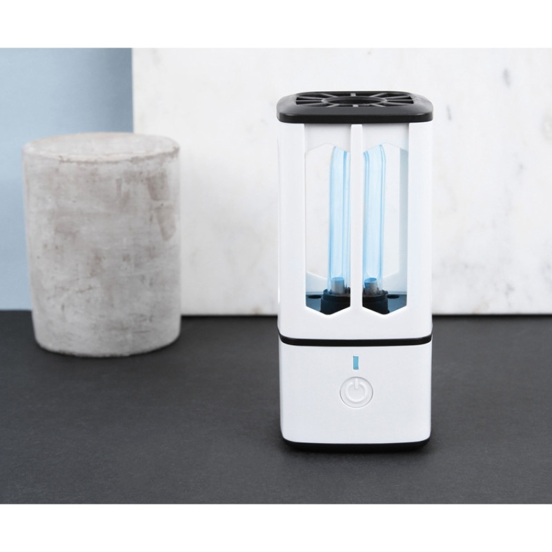 Портативная лампа бактерицидная ультрафиолетовая Rombica Sterilizer B1, белый/черный (Р)