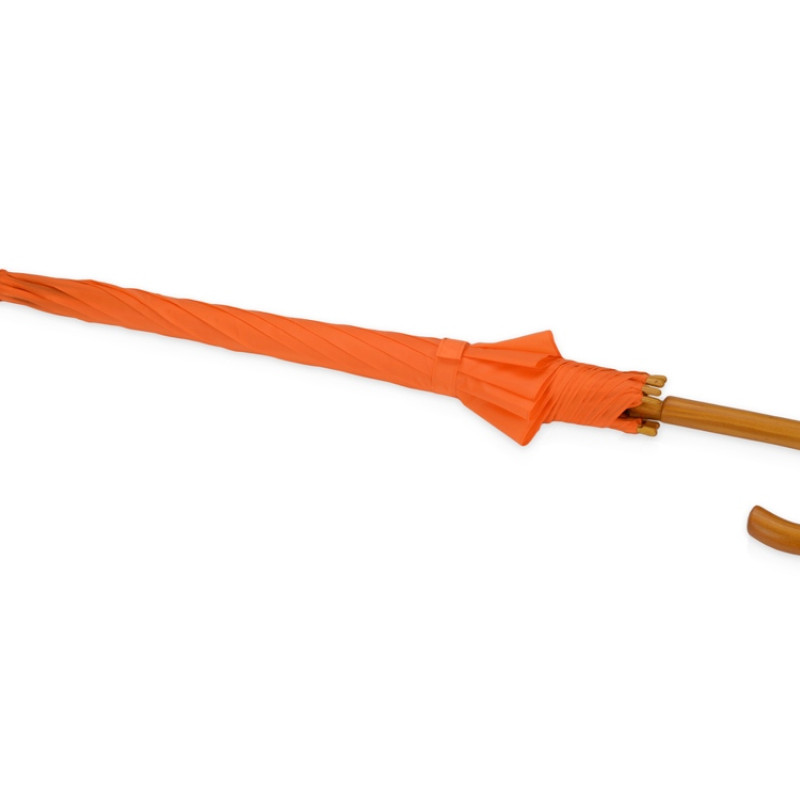 Зонт-трость "Радуга", оранжевый