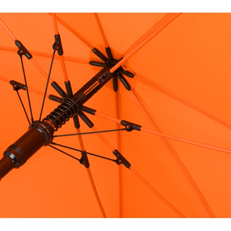 Зонт-трость "Color" полуавтомат, оранжевый