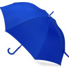 Зонт-трость "Silver Color" полуавтомат, синий/серебристый