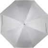 Зонт-трость полуавтомат "Майорка", серебристый
