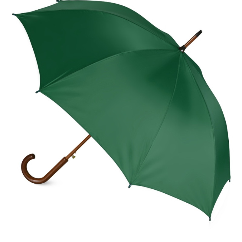 Зонт-трость "Радуга", зеленый