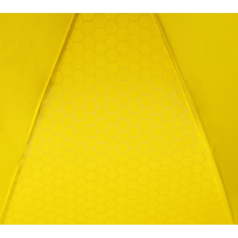 Зонт-трость полуавтомат Wetty с проявляющимся рисунком, желтый