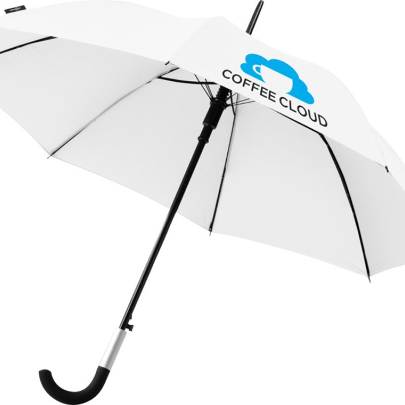 Зонт-трость "Arch" полуавтомат 23", белый