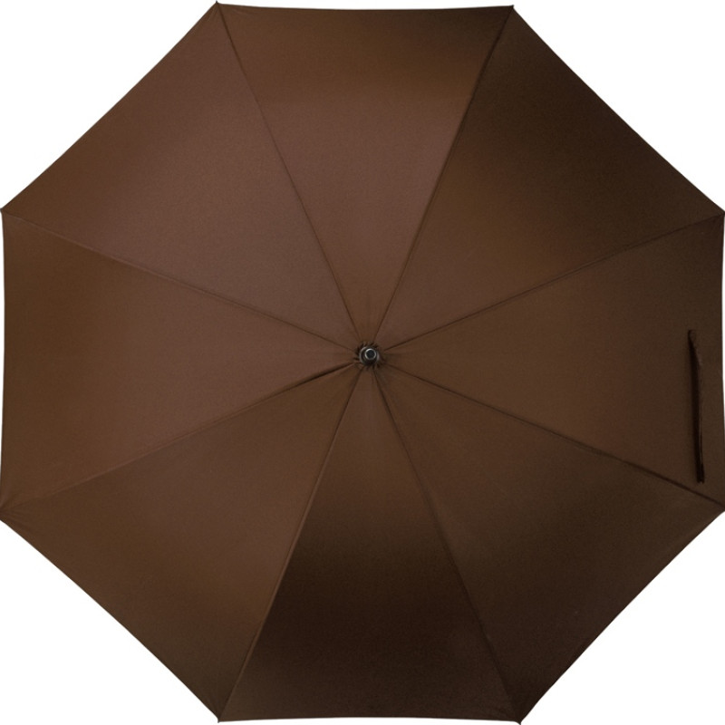 Зонт-трость полуавтомат "Алтуна", темно-коричневый