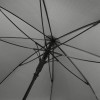 Зонт-трость «Lunker» с большим куполом (d120 см), серый