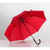 Зонт-трость Bergen, полуавтомат, красный (Р)