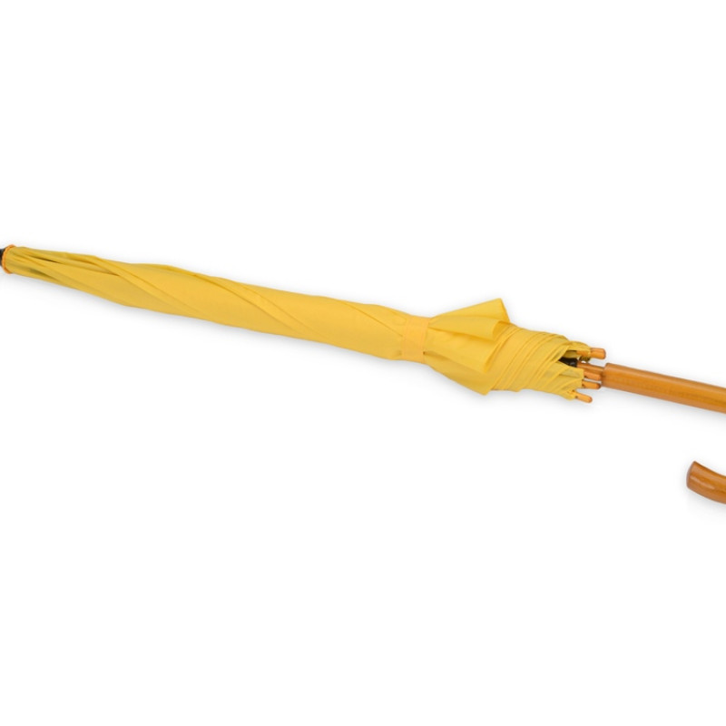 Зонт-трость "Радуга", желтый