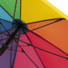 23-дюймовый ветрозащитный полуавтоматический зонт Sarah, радужный 23-дюймовый ветрозащитный полуавтоматический зонт Sarah, радужный