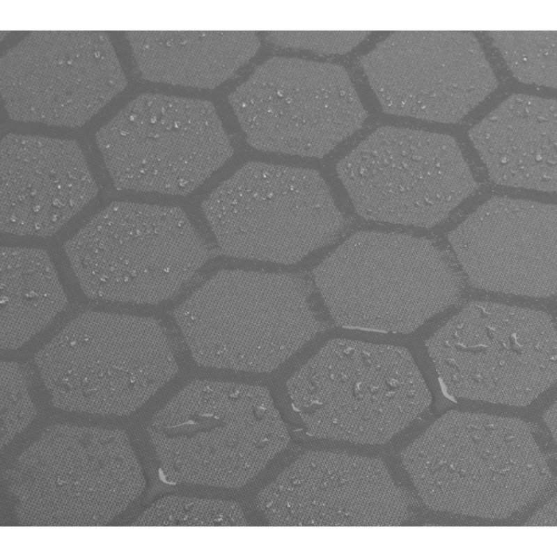 Зонт-трость полуавтомат Wetty с проявляющимся рисунком, серый