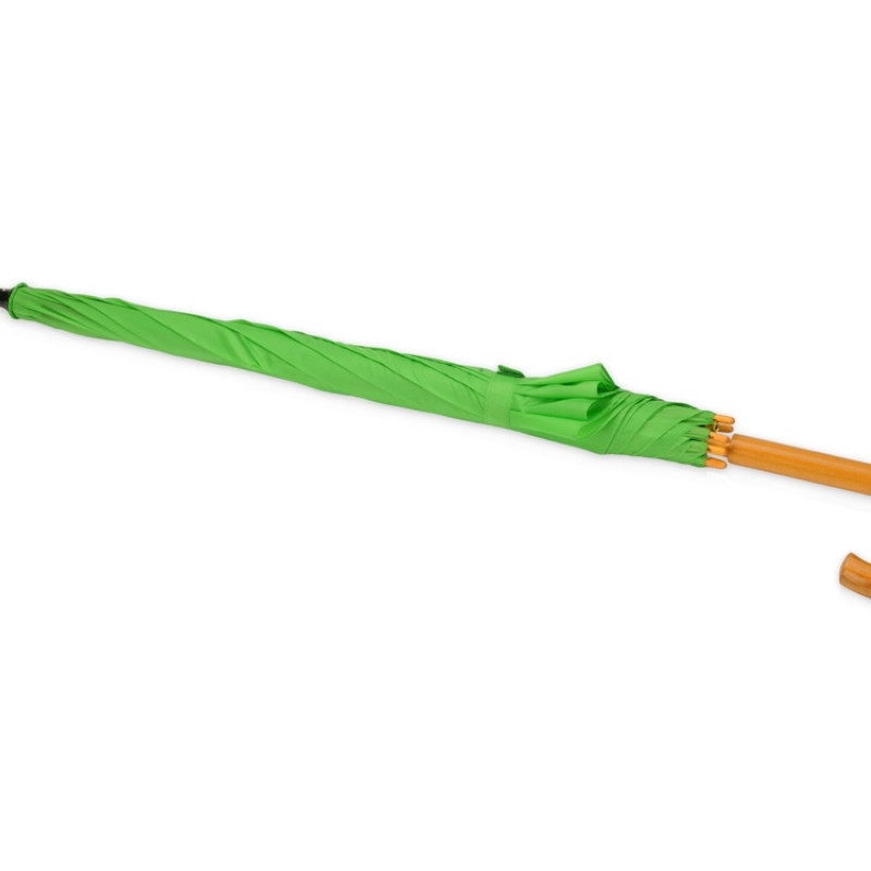 Зонт-трость "Радуга", зеленое яблоко