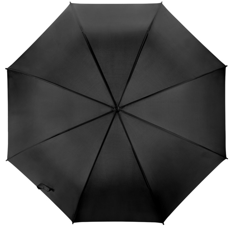 Зонт-трость "Яркость", черный