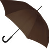 Зонт-трость полуавтомат "Алтуна", темно-коричневый