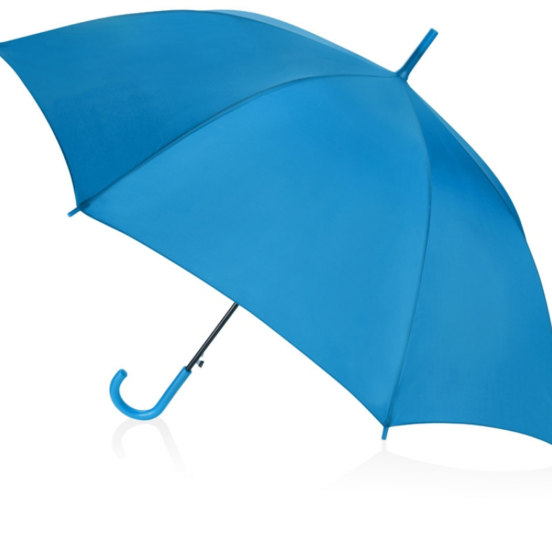 Зонт-трость "Яркость", голубой