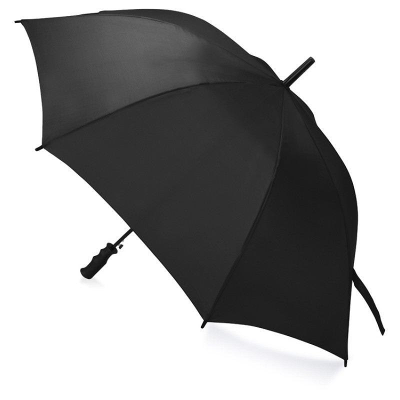 Зонт-трость "Concord", полуавтомат, черный