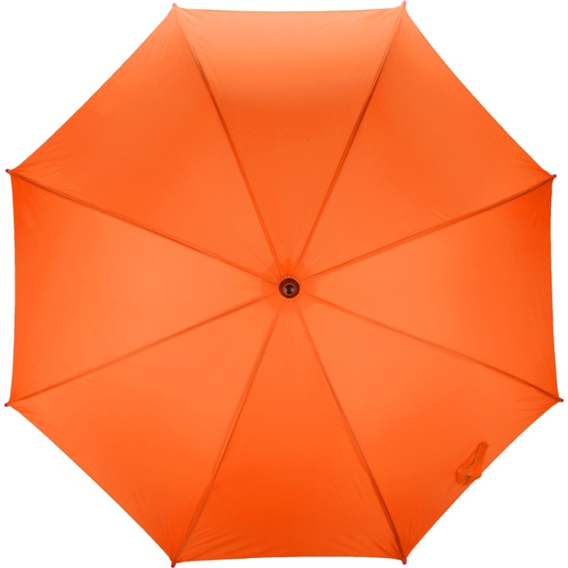 Зонт-трость "Радуга", оранжевый