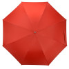 Зонт-трость "Silver Color" полуавтомат, красный/серебристый