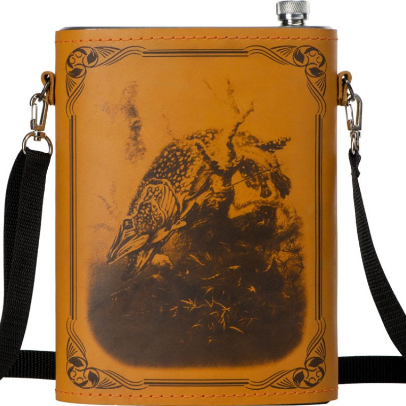 Фляга 511(рыжая кожа), 2л