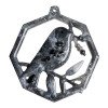 Елочные игрушки (Снегирь) Обсидиан