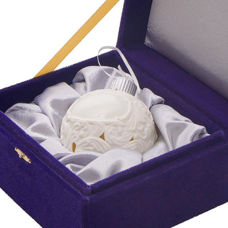 Шар новогодний с подсветкой и зоной для персонализации