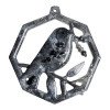 Елочные игрушки (Снегирь) Обсидиан