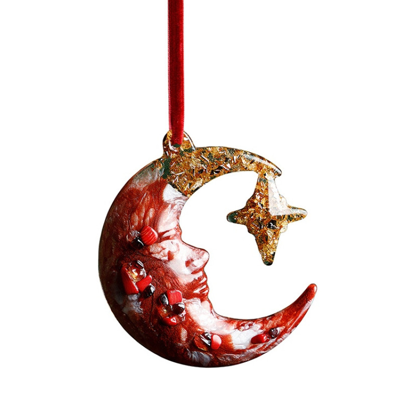 Елочные игрушки (Полумесяц) Гранат Елочные игрушки (Полумесяц) Гранат