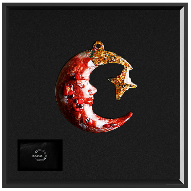 Елочные игрушки (Полумесяц) Гранат Елочные игрушки (Полумесяц) Гранат