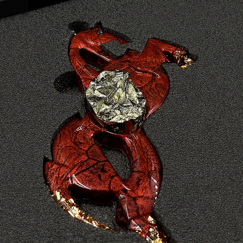 Елочные игрушки (Лошадь).Символы года Гранат