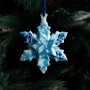 Елочные игрушки (Снежинка) Содалит