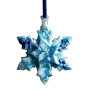 Елочные игрушки (Снежинка) Содалит