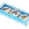 Набор новогодних игрушек, 3 шт Набор новогодних игрушек, 3 шт