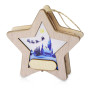 Подвеска с подсветкой, звезда (Р)